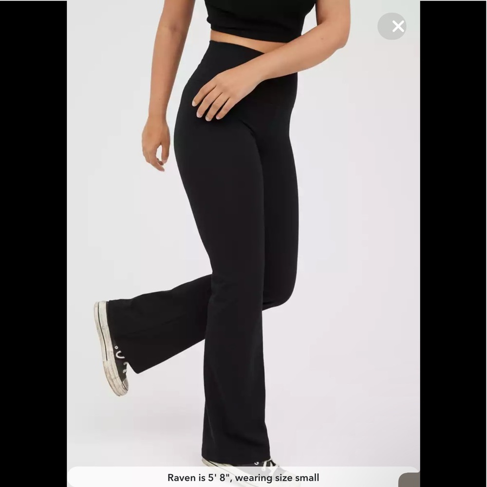 Aerie Offline OG Flare hi-rise yoga pant